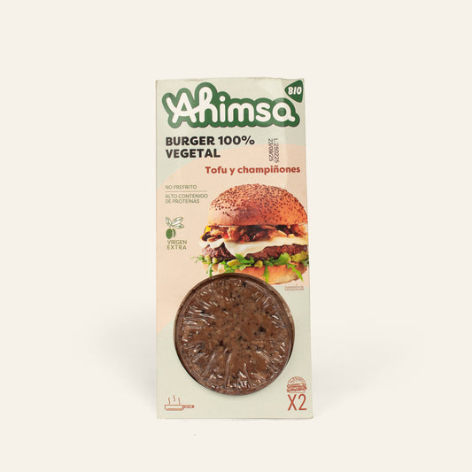 Burger tofu i xampinyó