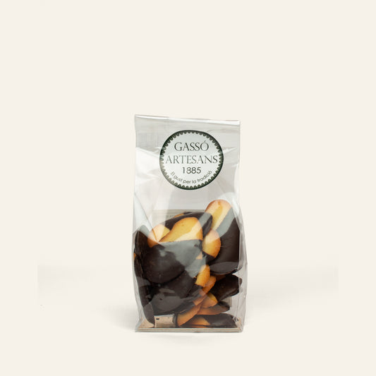 Llengües de gat amb xocolata